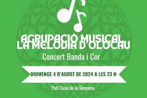 Concierto de verano de la Agrupación Musical ‘La Melodía’ de Olocau