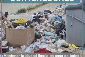 Vinaròs inicia una campaña para promover el civismo a la hora de tirar los residuos