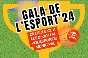 L’Alcúdia de Crespins acull divendres la Gala de l’Esport per premiar els millors esportistes locals