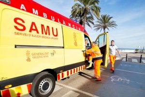 Fallece un hombre de un infarto en la playa de Levante de Benidorm