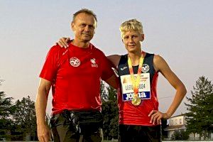 Andréi Shevchenko, campeón de España en salto de pértiga sub 16