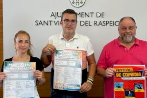 San Vicente del Raspeig presenta una nueva programación veraniega con una amplia propuesta de actuaciones al aire libre y actividades