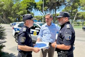 La Policía Local intensifica las vigilancias en la zona del Pinar durante los meses de verano