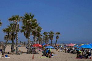 Prohibido el baño en la playa de Canet d’en Berenguer