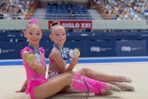 Triana Ruano del CG Les Marines Campeona de España Benjamín Equipos