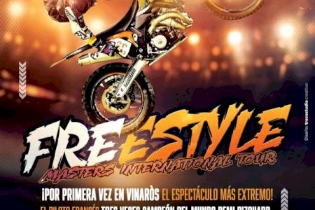 Vinaròs acogerá por primera vez el espectáculo Freestyle Motocross