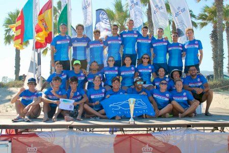 El club deportivo Leucante, con entrenador y tres deportistas campelleros, se proclama campeón de España de salvamento y socorrismo