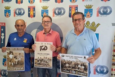 El CF Alcalà i l'Ajuntament d'Alcalà-Alcossebre presenten els actes per a commemorar el centenari del club