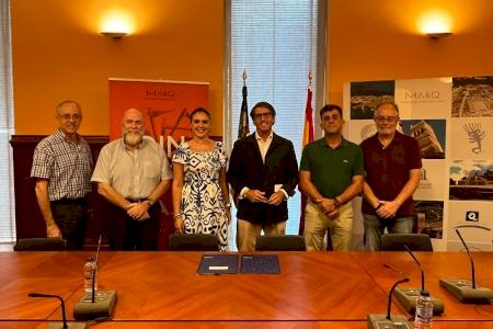 Ayuntamiento y la Fundación MARQ impulsan el Centro de Interpretación de las Torres de la Huerta de Alicante
