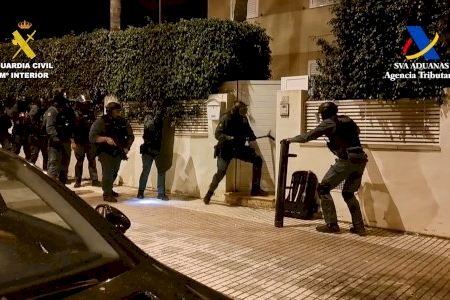 VÍDEO | Desmantellen en pobles de Castelló i València un imperi de la cocaïna amb ramificacions en diversos continents