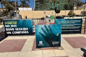 El Campello se suma a la campaña “No hay baño seguro sin compañía” y “No hay baño seguro sin vigilancia”