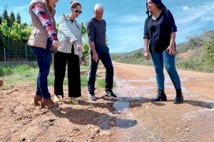 Albocàsser renovará un tramo de 700 metreos para evitar las fugas de agua