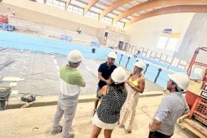 Petrer entra en la recta final de las obras de la piscina cubierta de San Fernando