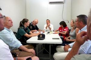 Burriana constituye el Puesto de Mando Preventivo de cara al inicio del festival Arenal Sound 2024