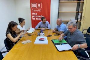 El PSPV i La Unió exigeixen celeritat a Mazón en el pagament d'ajudes i mesures a llarg termini per a aplacar la sequera