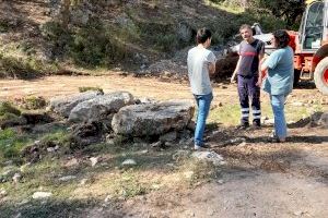 El camí a Vallivana estarà a punt per a la Rogativa del 55 Sexenni