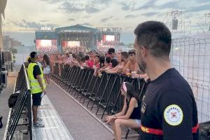 Los bomberos avisan por la ola de calor en el Arenal Sound: "No se debe realizar ningún tipo de fuego en las zonas de camping"