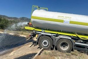 El PP celebra la llegada de los primeros 108.000 m³ de agua para salvar la ganadería en Els Ports