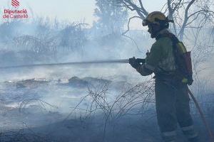 Los rayos inician seis incendios por toda la provincia de Castellón