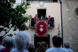 Comencen les festes d’agost de Morella amb el pregó de José Luís Grau