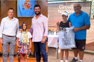 Dos niñas burrianenses, campeonas de mugendo y tenis