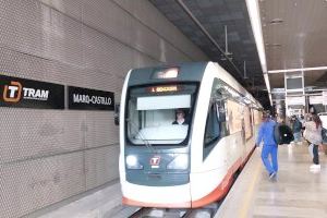 Metrovalencia y TRAM d'Alacant han desplazado a 62,9 millones de usuarios de enero a junio, récord histórico de FGV en un semestre