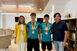 Dos jóvenes de Almassora se convierten en campeones de España de Octalón