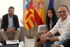 El cap del Consell ha felicitat l’esportista alacantina