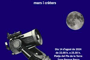 Almassora invita a los vecinos a descubrir la luna