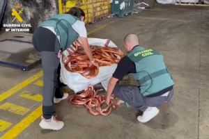 Golpe al robo de cobre: cae una banda que asoló una empresa de Traiguera