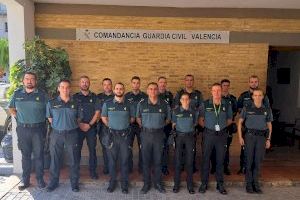 La Guardia Civil de Valencia cuenta con 9 nuevos Oficiales