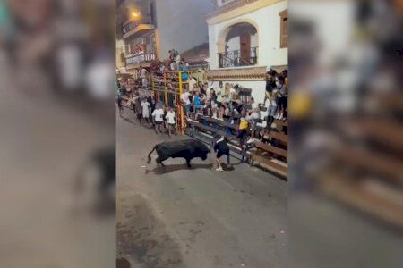 VÍDEO | Amb pronòstic reservat el jove ferit després de la greu agafada en els ‘bous al carrer’ de Calp