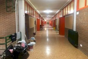 Alboraia emprén treballs de manteniment en els centres públics durant les vacances escolars