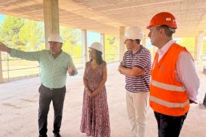 La secretaria autonómica del Sistema Sociosanitario visita las obras de la nueva residencia de Sant Joan de Moró