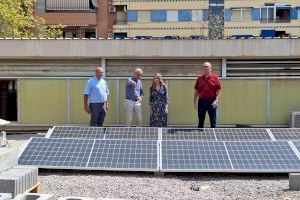 Concluyen las obras de instalación de placas fotovoltaicas en el Mercado de Benicalap, que permitirán el autoconsumo energético