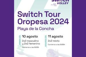 La IX edición del torneo de vóley playa “Switch Volley” regresa este fin de semana a Oropesa del Mar