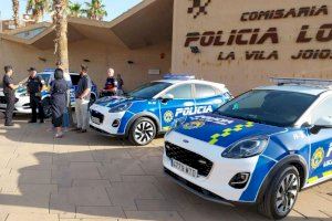 La Policía Local de Villajoyosa amplía su flota con la incorporación de cinco nuevos vehículos