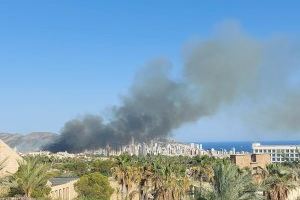 Estabilitzen a boca de nit l'incendi forestal de Benidorm que ha obligat a tallar l'AP7