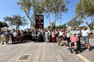 Homenatge a les persones mortes en Altos Hornos del Mediterráneo i la Compañía Sierra Menera