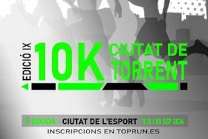 La IX edición de la 10K de Torrent tendrá lugar el 8 de septiembre