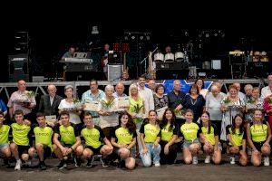 La gente mayor de Morella celebra su fiesta