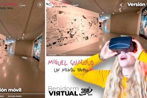 La exposición ‘Un mundo propio’ del ilustrador alicantino Miguel Calatayud ya forma parte del Benidorm Virtual