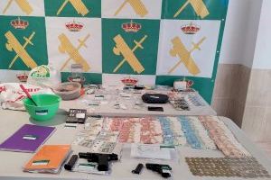 'Operación Colada': Cae un supermercado de la droga en Nules, con dos detenidos y pistolas de fogueo incautadas