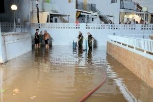 La DANA llega a Oropesa: en pocos minutos ya deja estragos