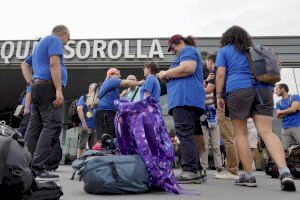 Usuarios de la Fundación MAIDES realizan el Camino de Santiago