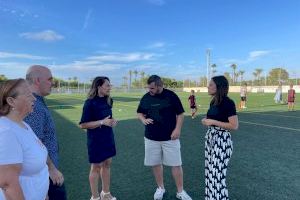 El gobierno de Castellón realiza mejoras en las instalaciones del campo de fútbol Javier Marquina