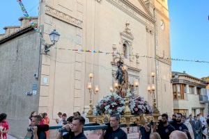 Olocau concluye las Fiestas de Agosto con la Procesión en honor a su Patrón, San Roque