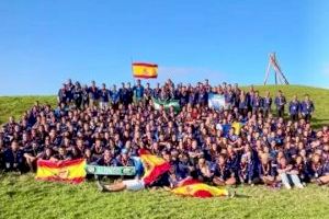 Los miembros de mayor edad del grupo scouts “Mare Nostrum” de El Campello participan en un evento internacional celebrado en Noruega