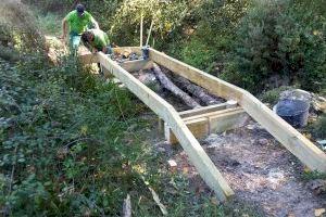 Deu anys d’actuacions de manteniment i millores al Racó de Sant Bonaventura-Canalons