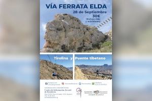 Benidorm organiza una excursión con actividades en la Vía Ferrata de Elda